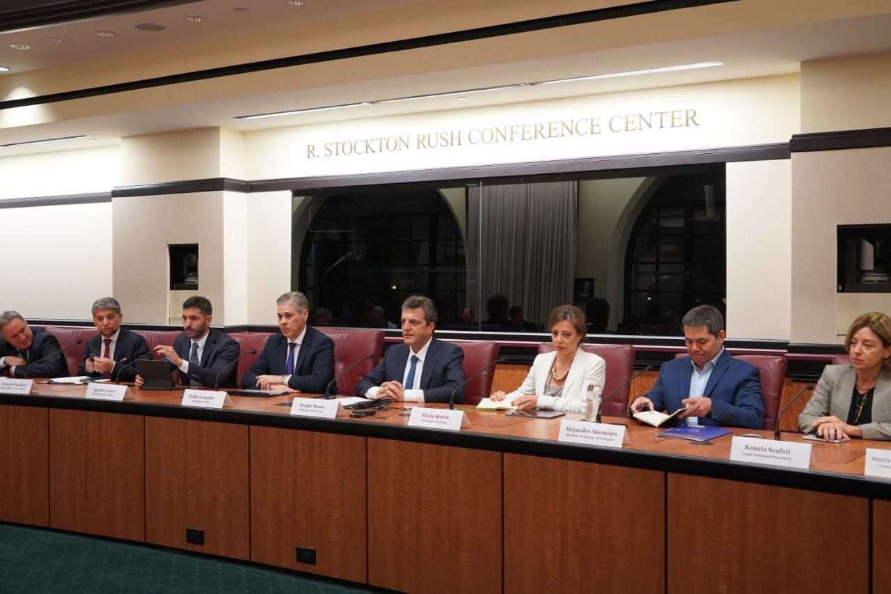 Sergio Massa presentó a empresas estadounidenses su plan para impulsar inversiones en Vaca Muerta