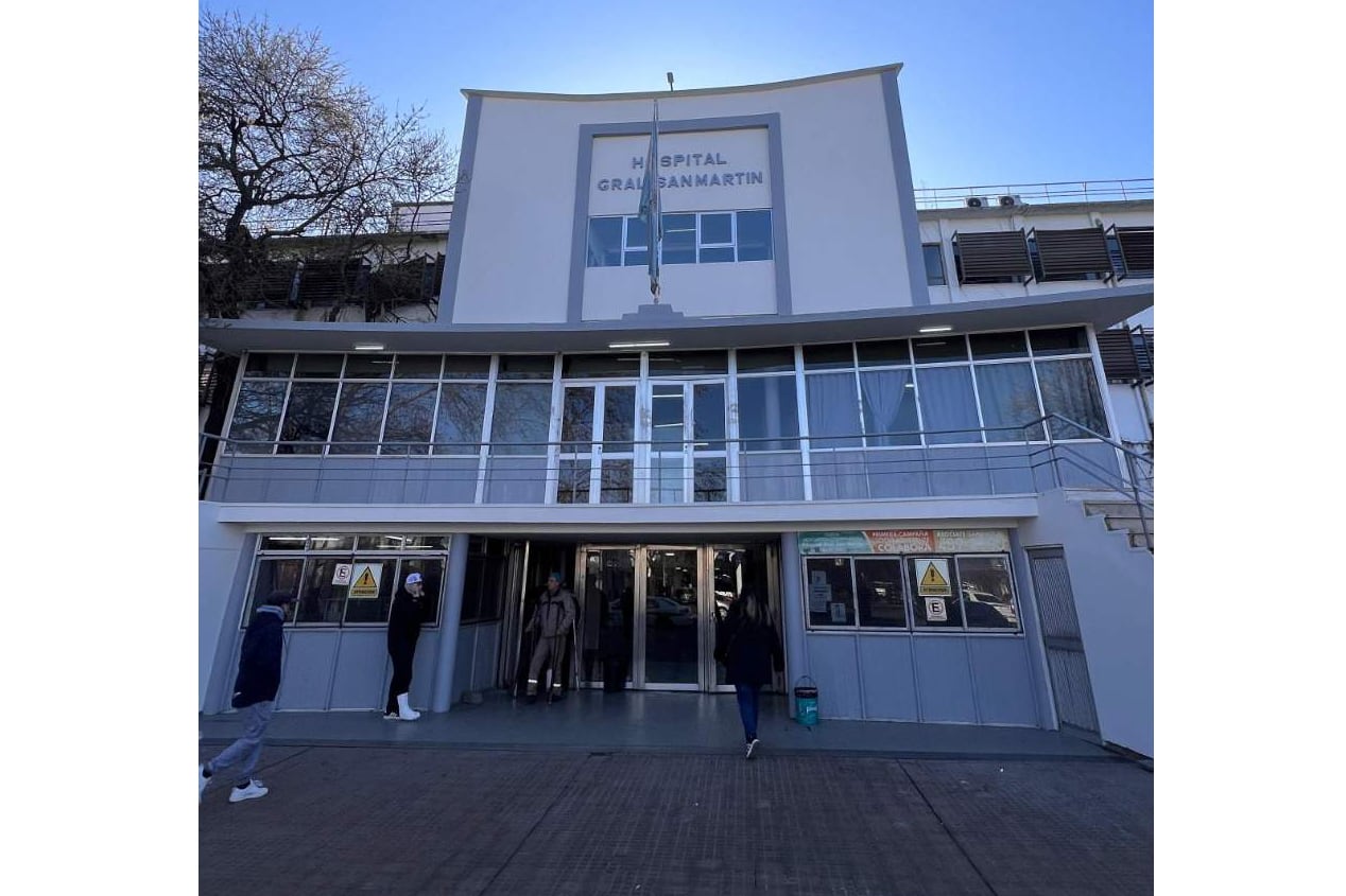 En el Hospital San Martín de La Plata, donde funciona una de las unidades de ACV más activas de la red.
