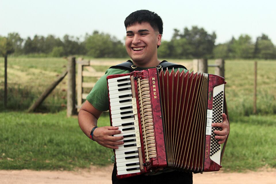 Tomás Puntano tiene 17 años. Sus abuelos son correntinos, chaqueños y santiagueños.