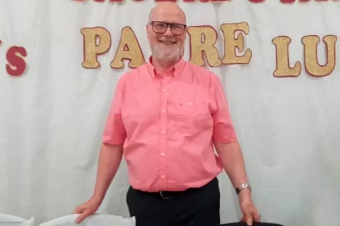 El padre Bruno Atilio Luis, acusado.