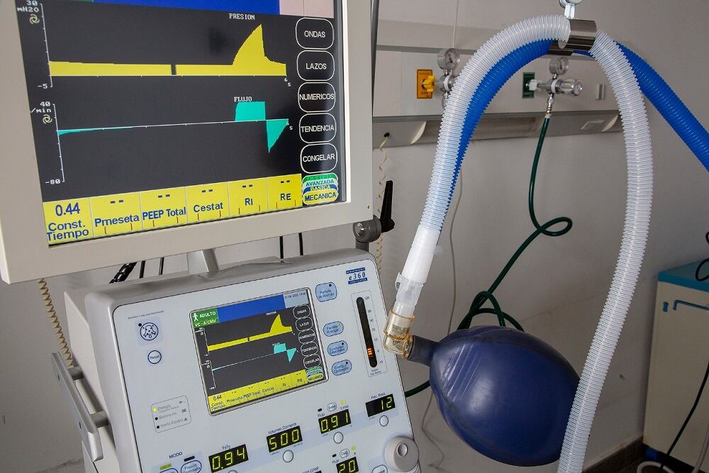 Uno de los respiradores adquiridos para el Papa Francisco