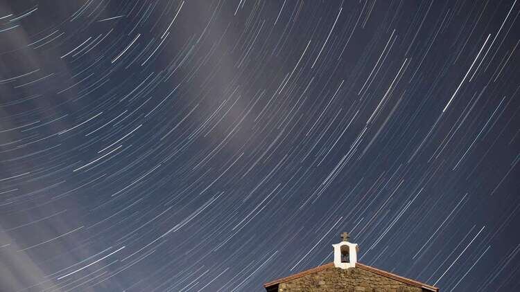 Una imagen de las Cuadrántidas en España, en 2018