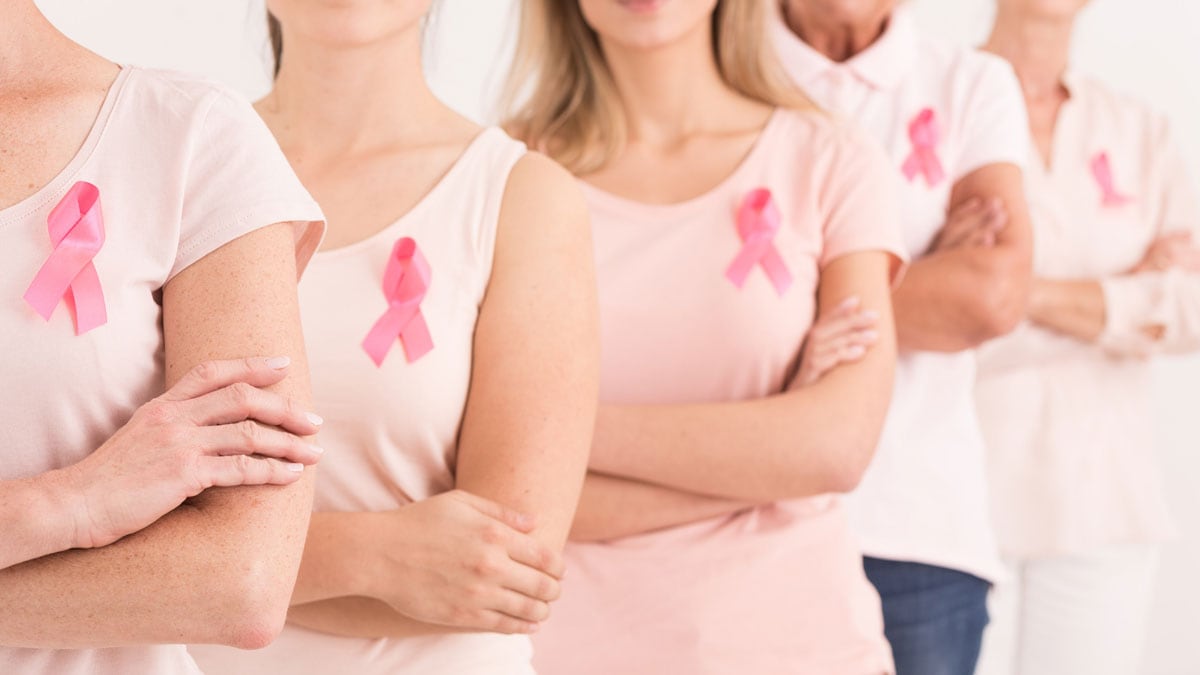 El cáncer de mama es el tumor más frecuente en las mujeres.