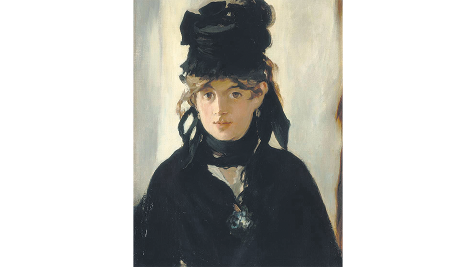 Berthe Morisot pintada por Edouard Manet.