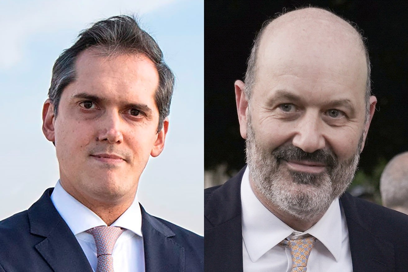 Rojas junto a Sturzenegger, su mentor y superior en la Desregulación