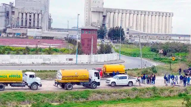 Emisario Sur, donde se volcaron efluentes diarios.