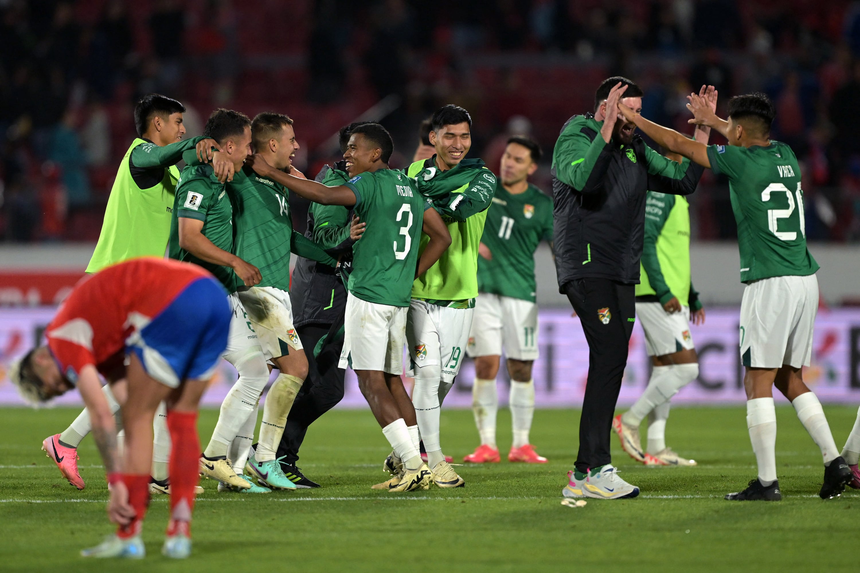 Bolivia y un triunfo histórico en Santiago.
