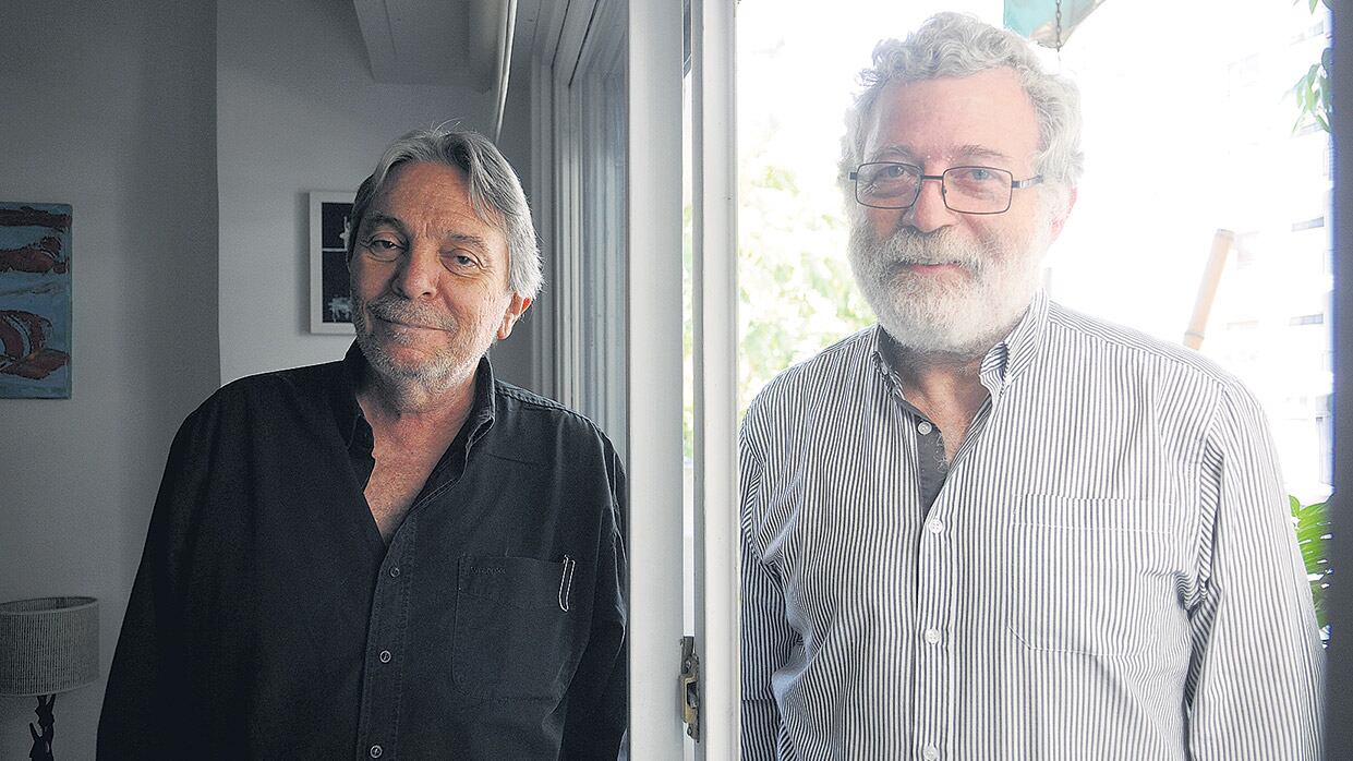 Osvaldo Delgado y Pablo Fridman, compiladores de Indagaciones psicoanalíticas sobre la segregación.