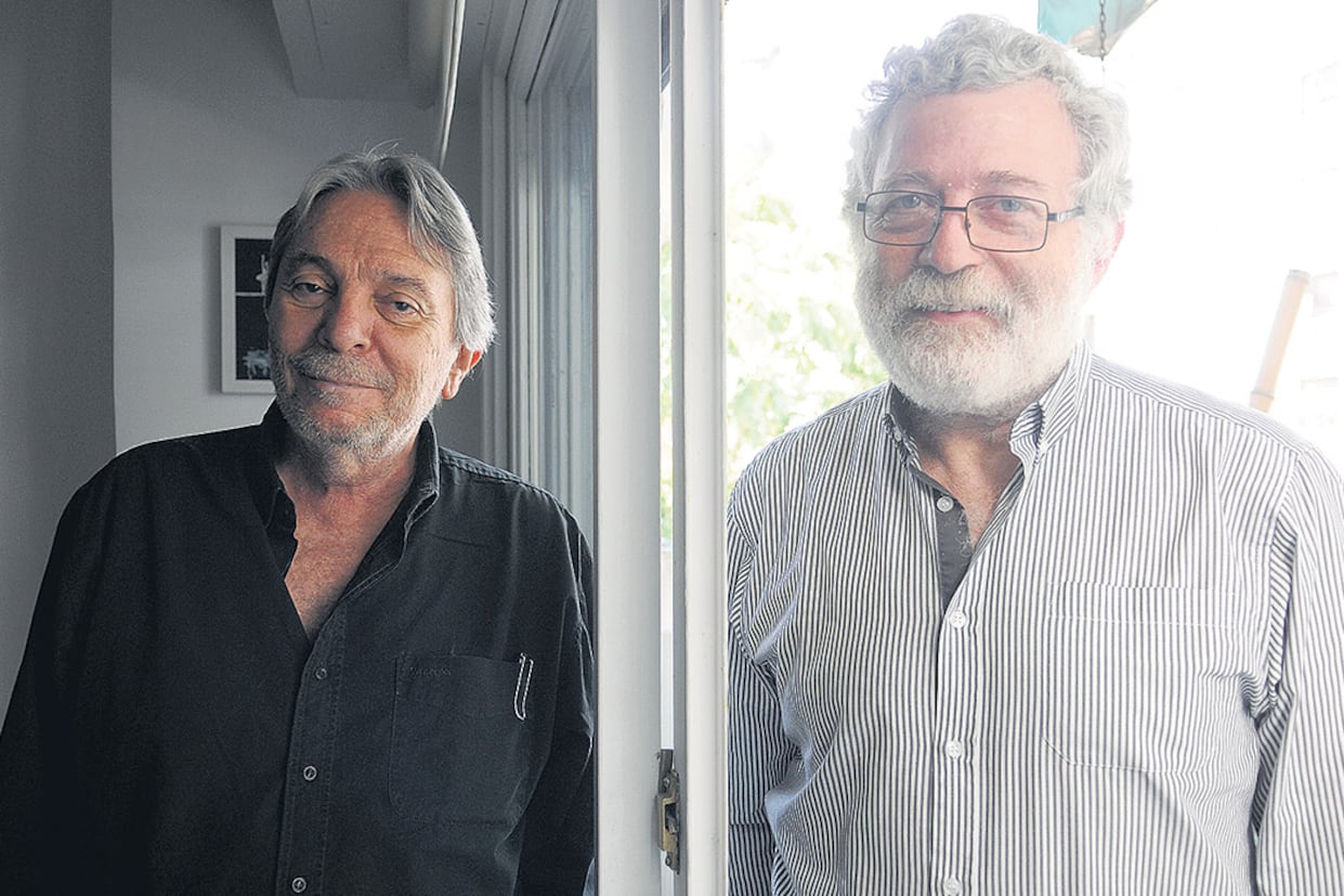 Osvaldo Delgado y Pablo Fridman, compiladores de Indagaciones psicoanalíticas sobre la segregación.