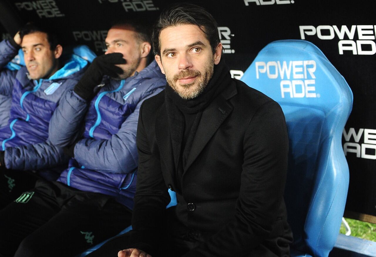 El técnico de Racing Fernando Gago
