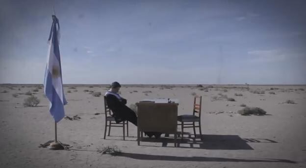 "Estanciero", uno de los cortos que se hicieron como manifiesto contra Macri.