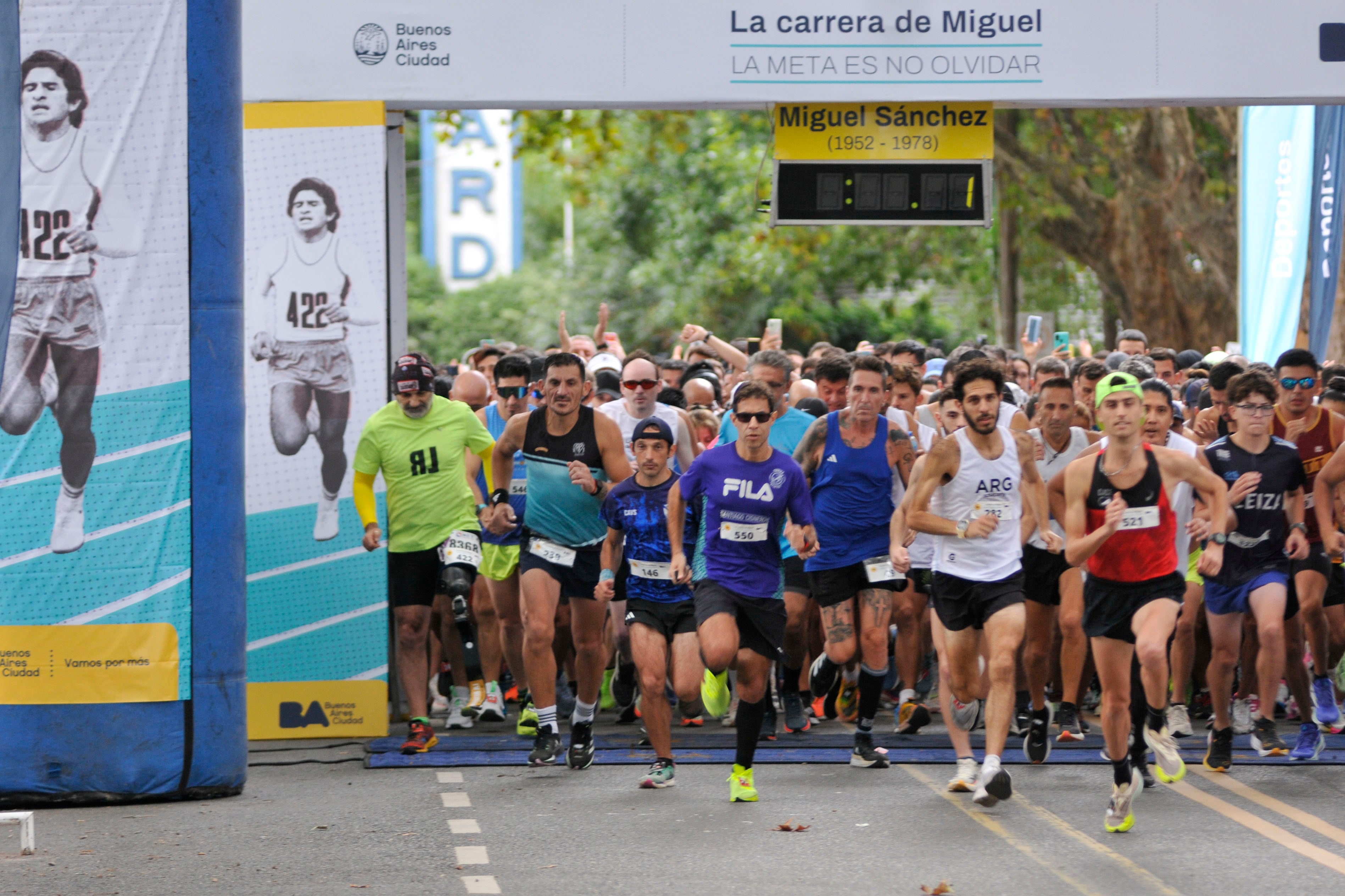 La Carrera de Miguel contó con gran participación.