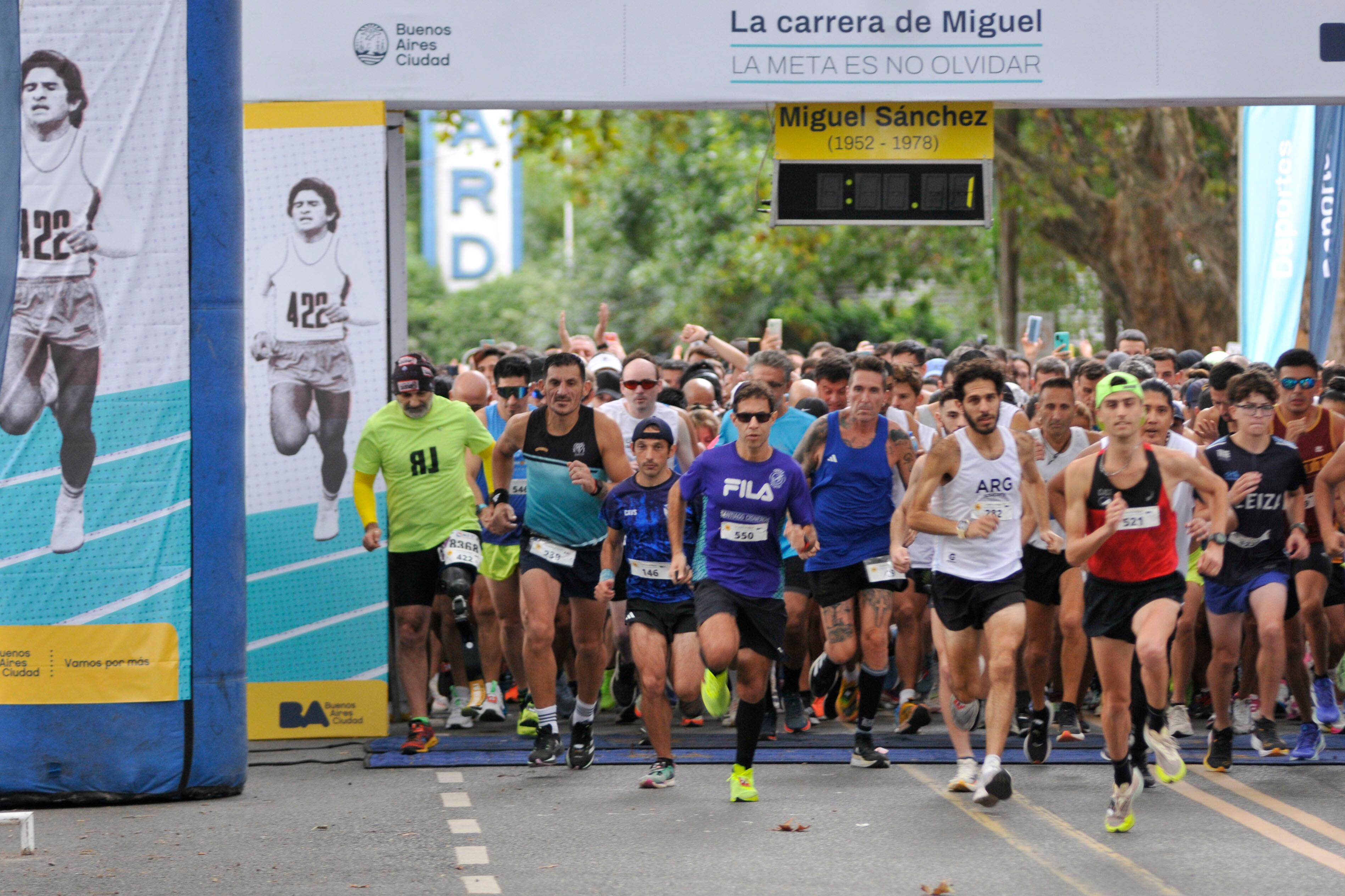 La Carrera de Miguel contó con gran participación.