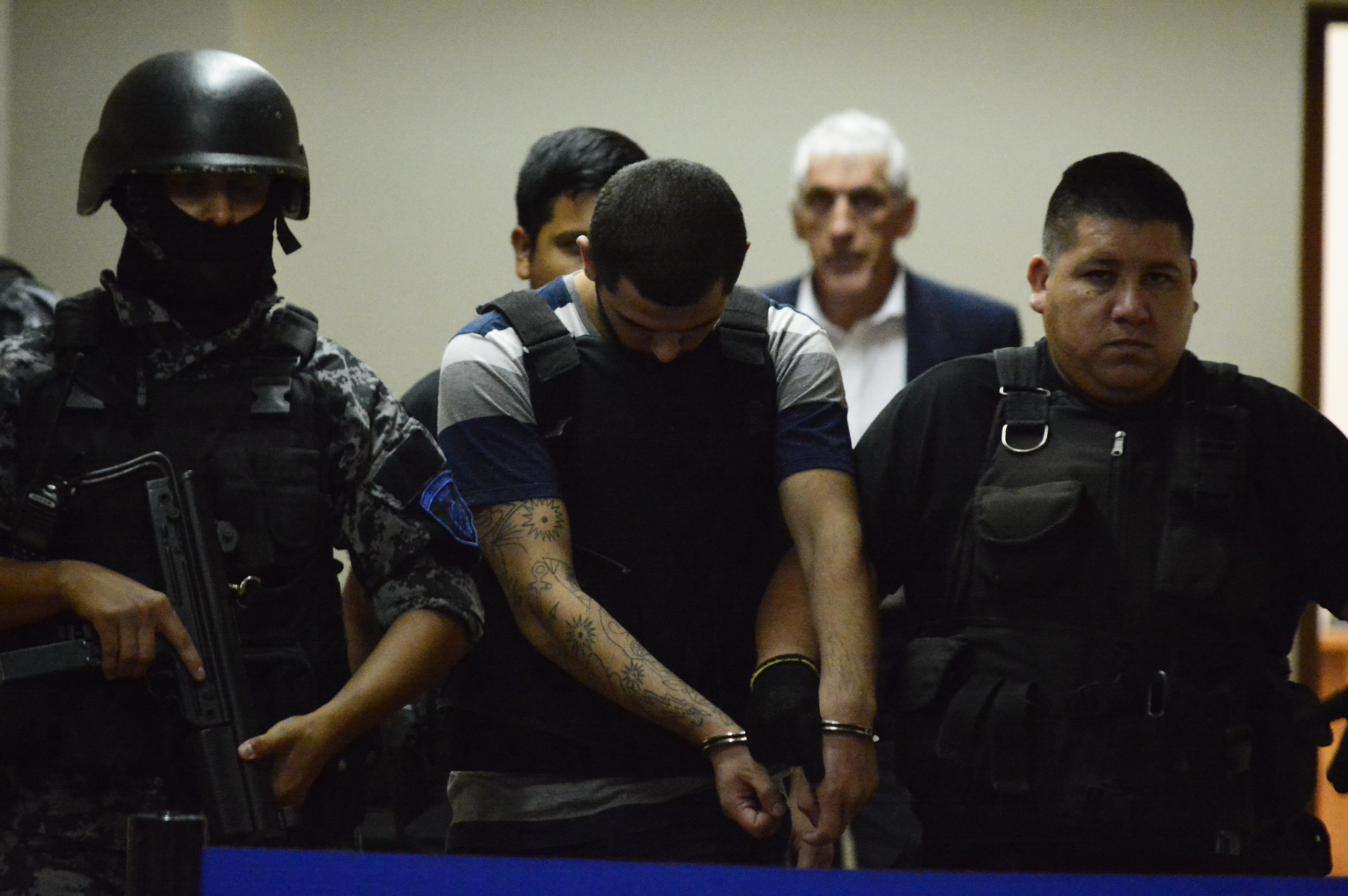 Alan Funes negó las acusaciones y que haya tenido el arma que se usó para matar a Díaz.