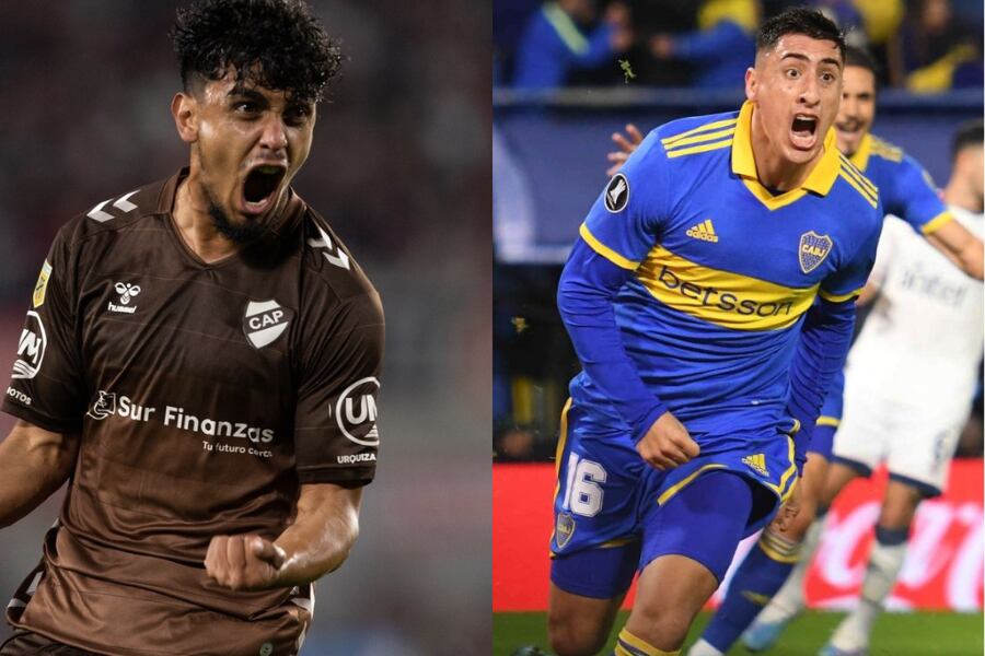 Ronaldo Martínez y Miguel Merentiel.