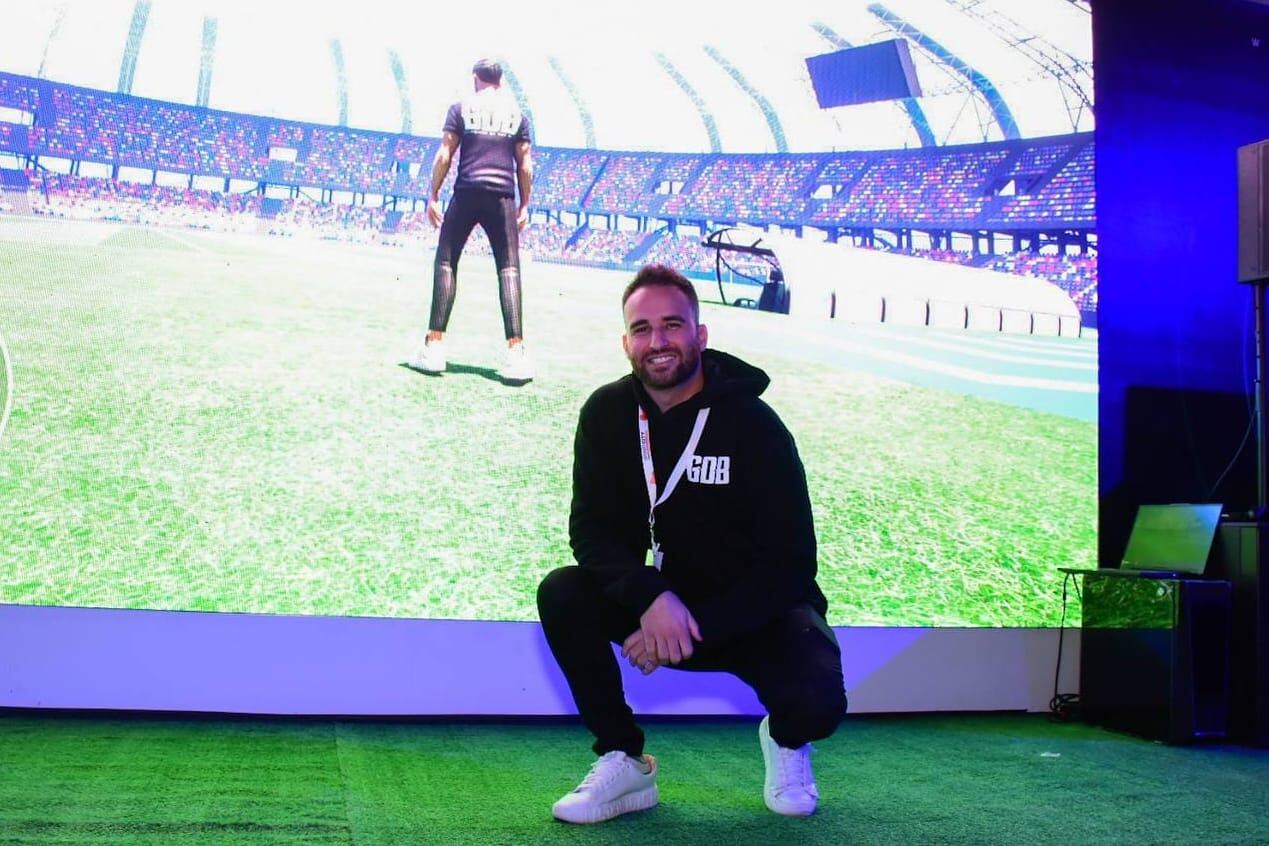 Kevin Cura, exfutbolista de Barracas Central, Deportivo Armenio y Huracán.