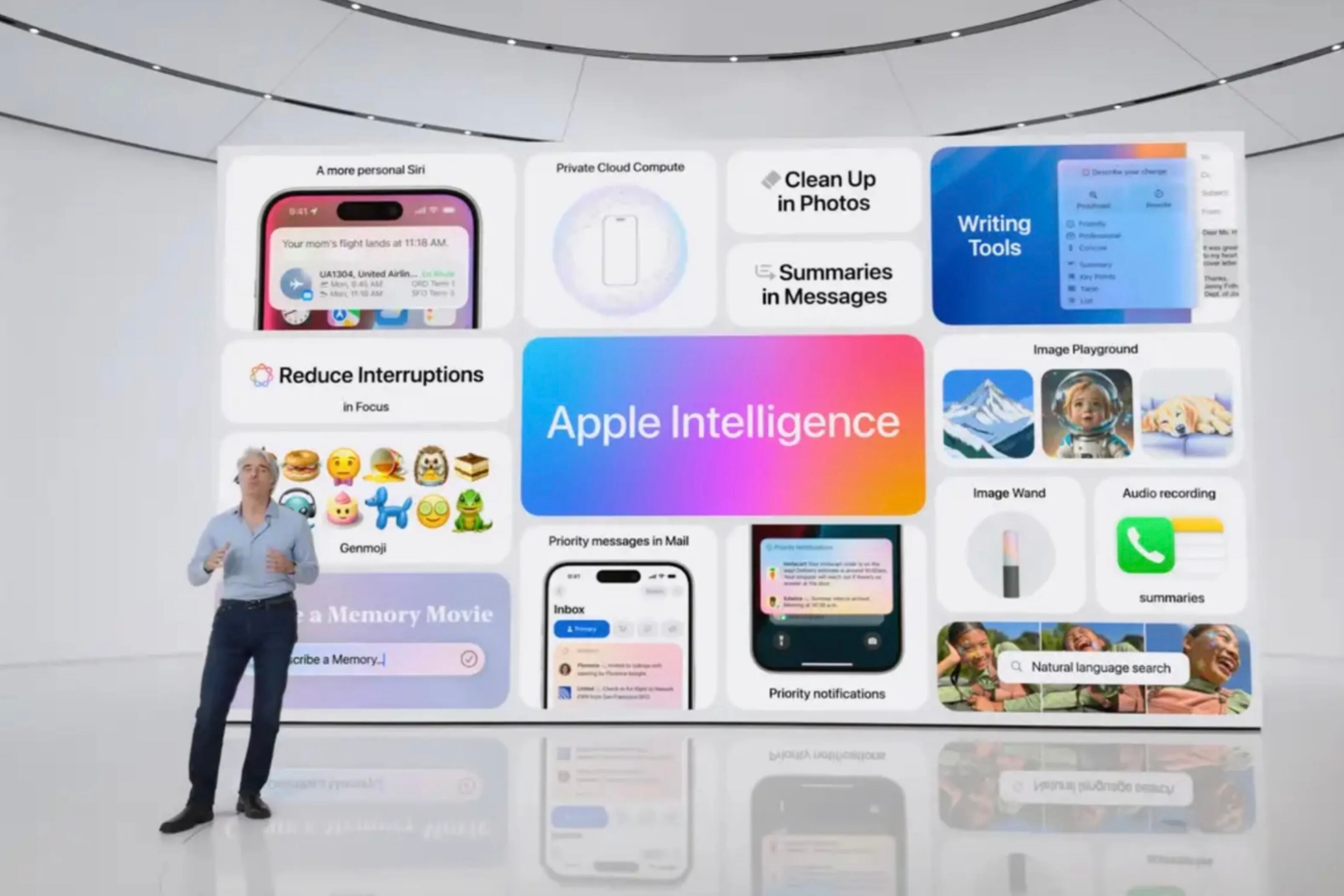 También se pospondrán las funciones de iPhone Mirroring y SharePlay Screen Sharing
