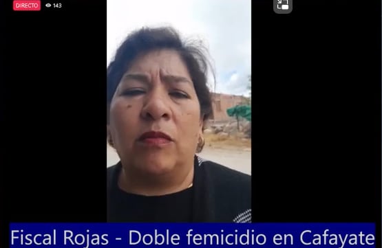 Fiscala Sandra Rojas