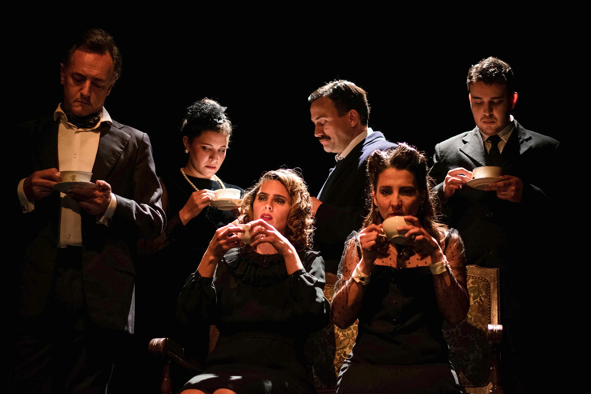 "Ese día en que nos encontramos todos", obra de Chaco.