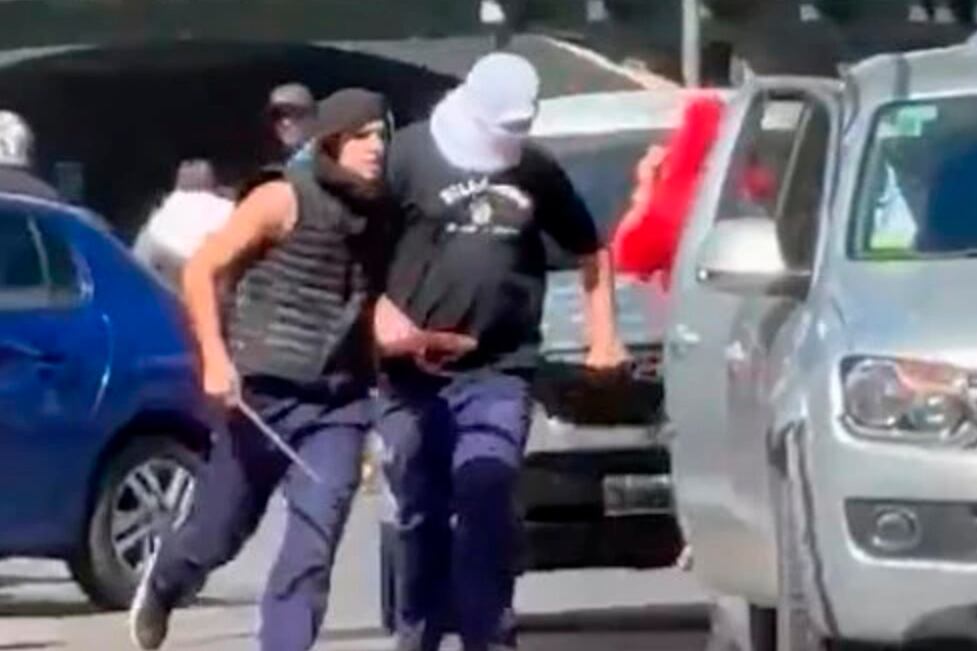 Peleas entre barrabravas