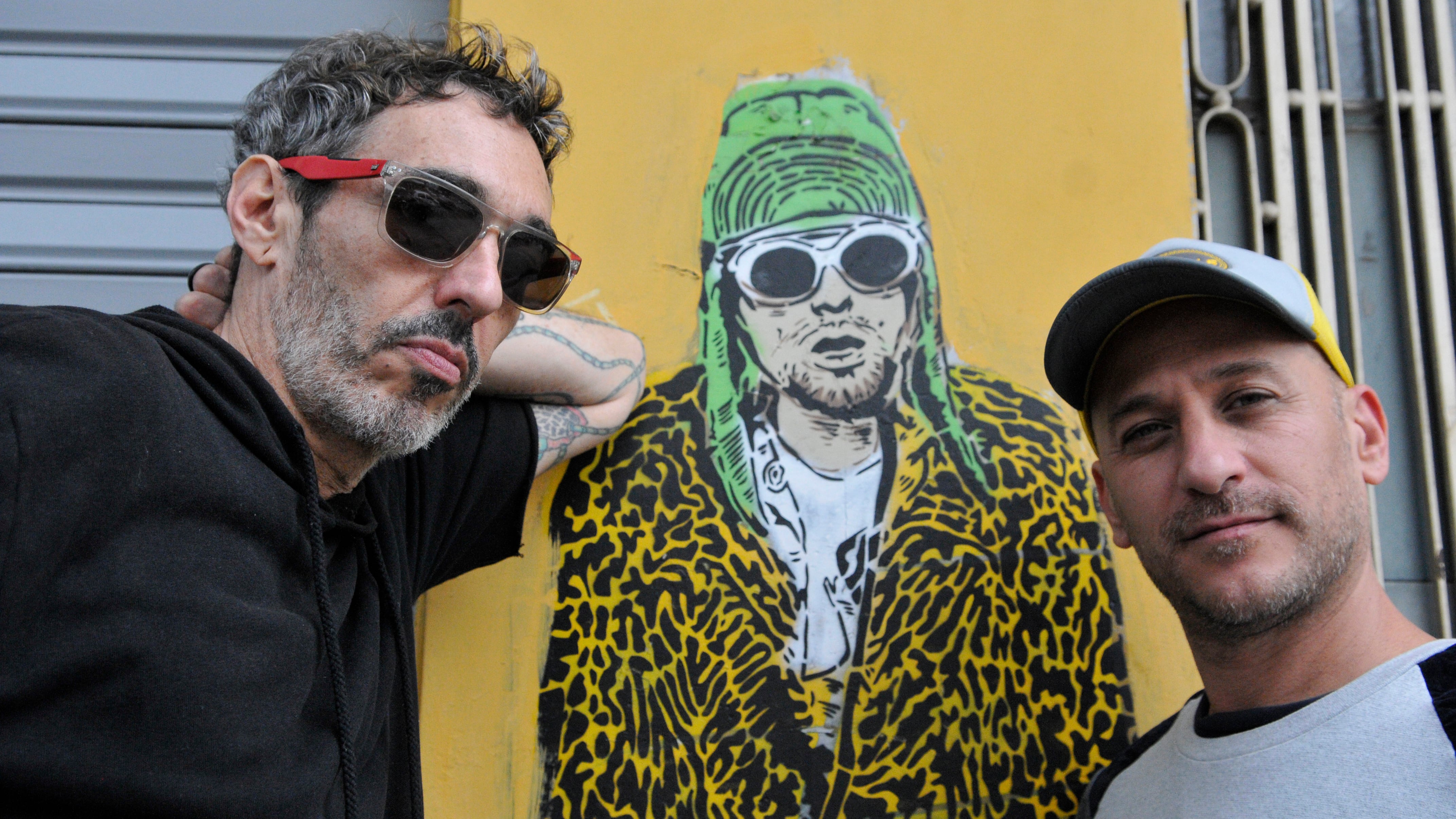 El baterista Martín Millán y el cantante y guitarrista Pablo Romero. 