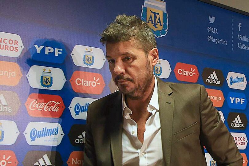 Marcelo Tinelli, presidente de San Lorenzo y de la Superliga.