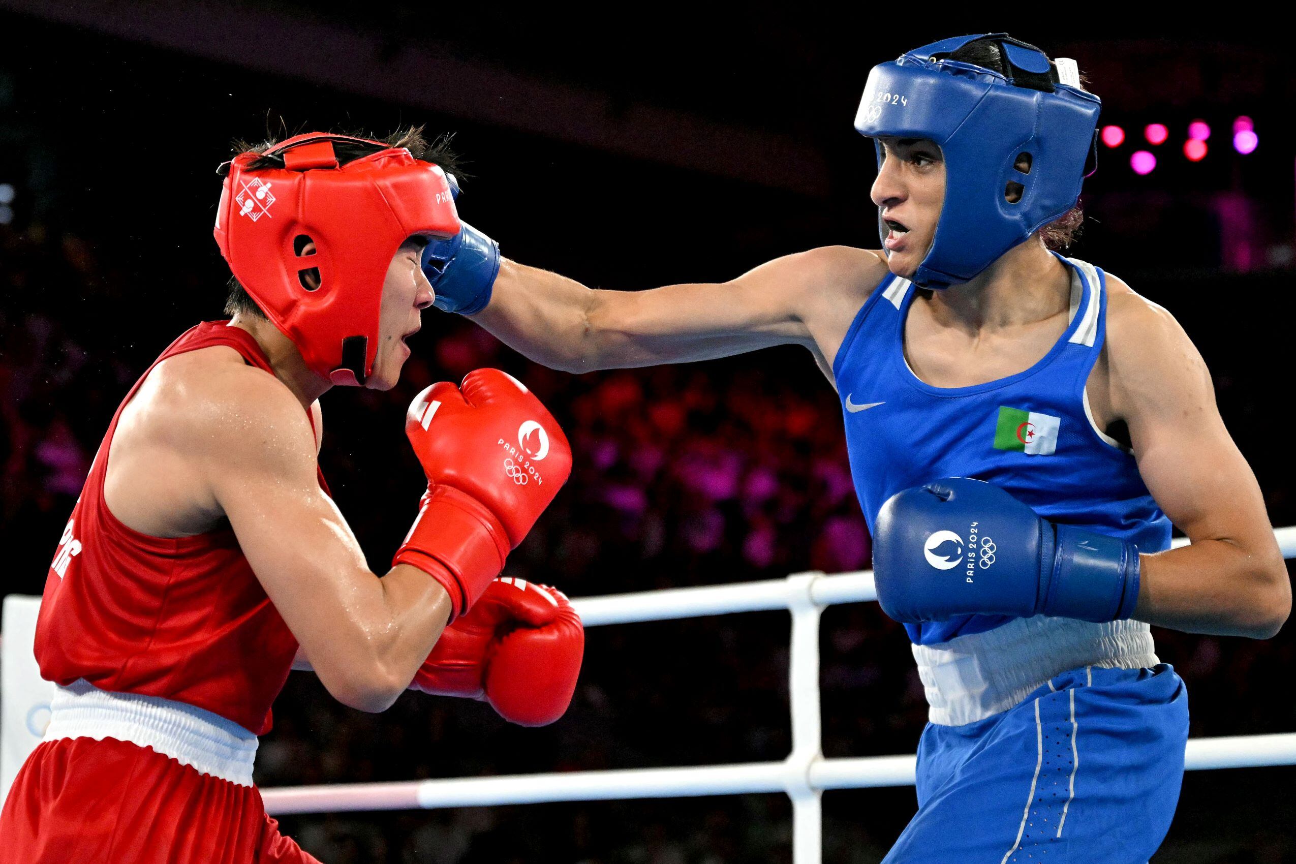 Khelif fue más que la tailandesa Suwannapheng y estará en el combate decisivo