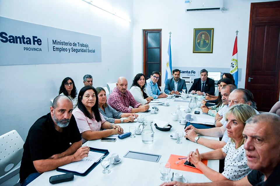 La paritaria docente se desarrolló durante la tarde. 