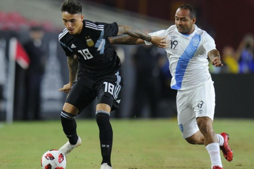 Saravia estará con la Selección en la próxima Copa América.