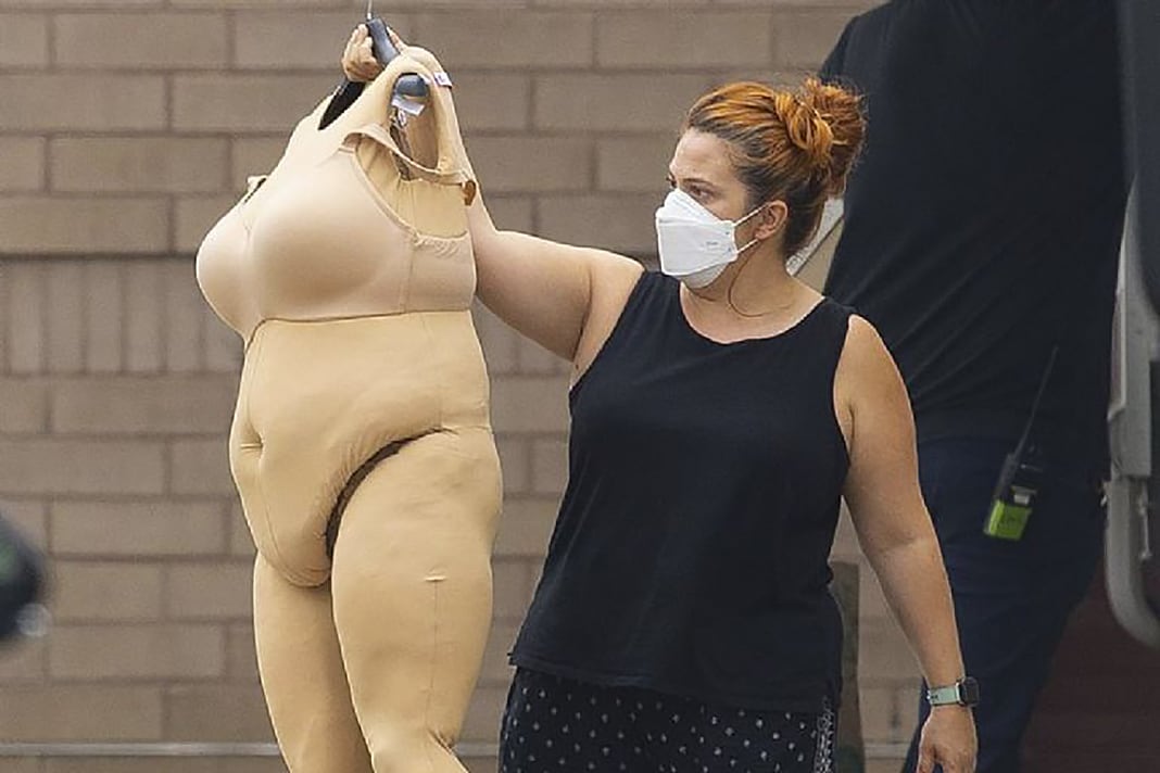 La asistente de Renee Zellweger con el "traje de gorda".
