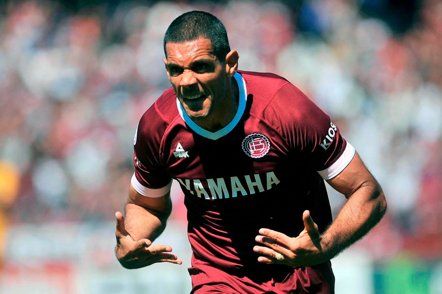 Pepe Sand, goleador de Lanús.