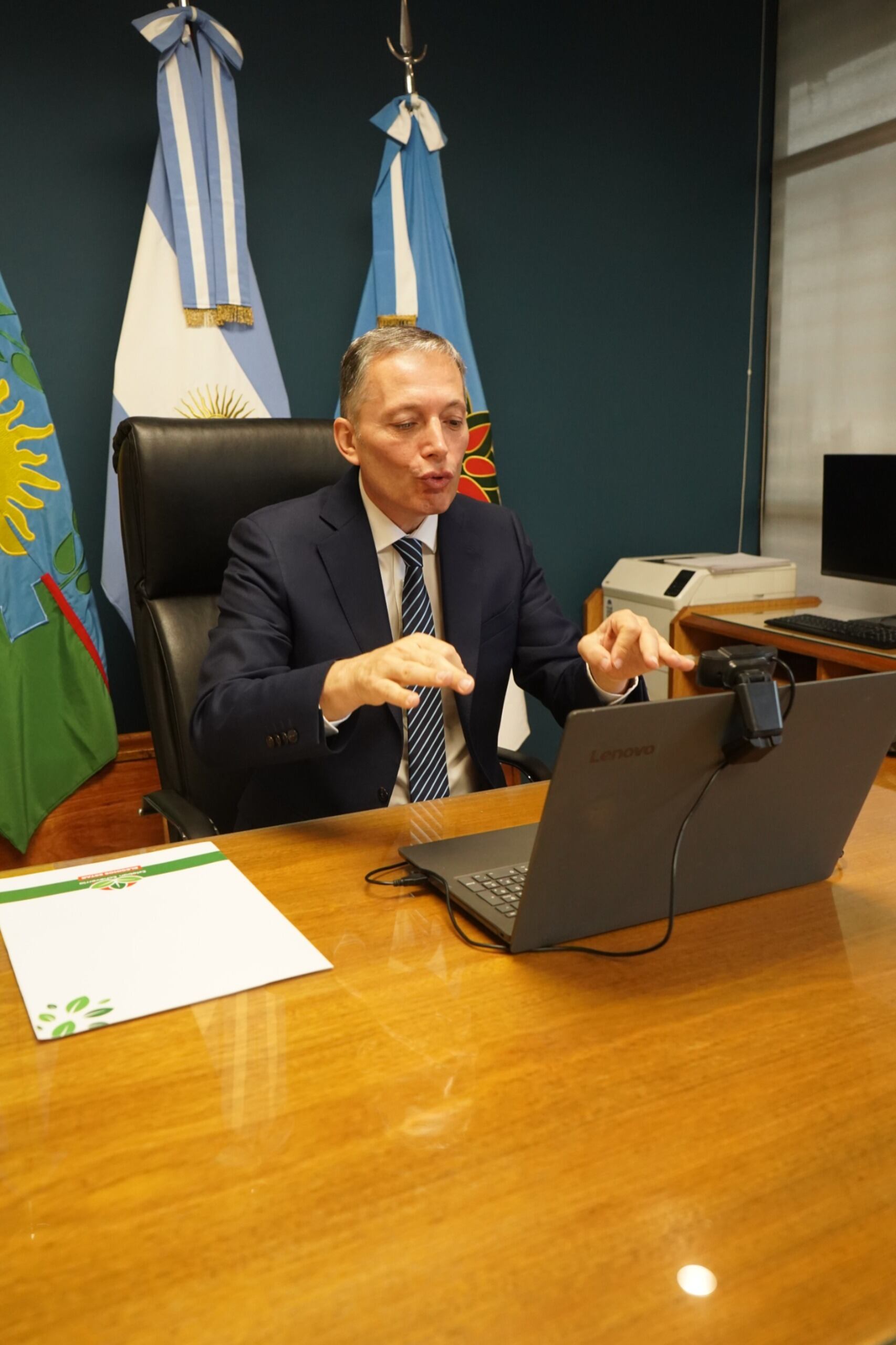 El intendente de Esteban Echeverría, Fernando Gray.