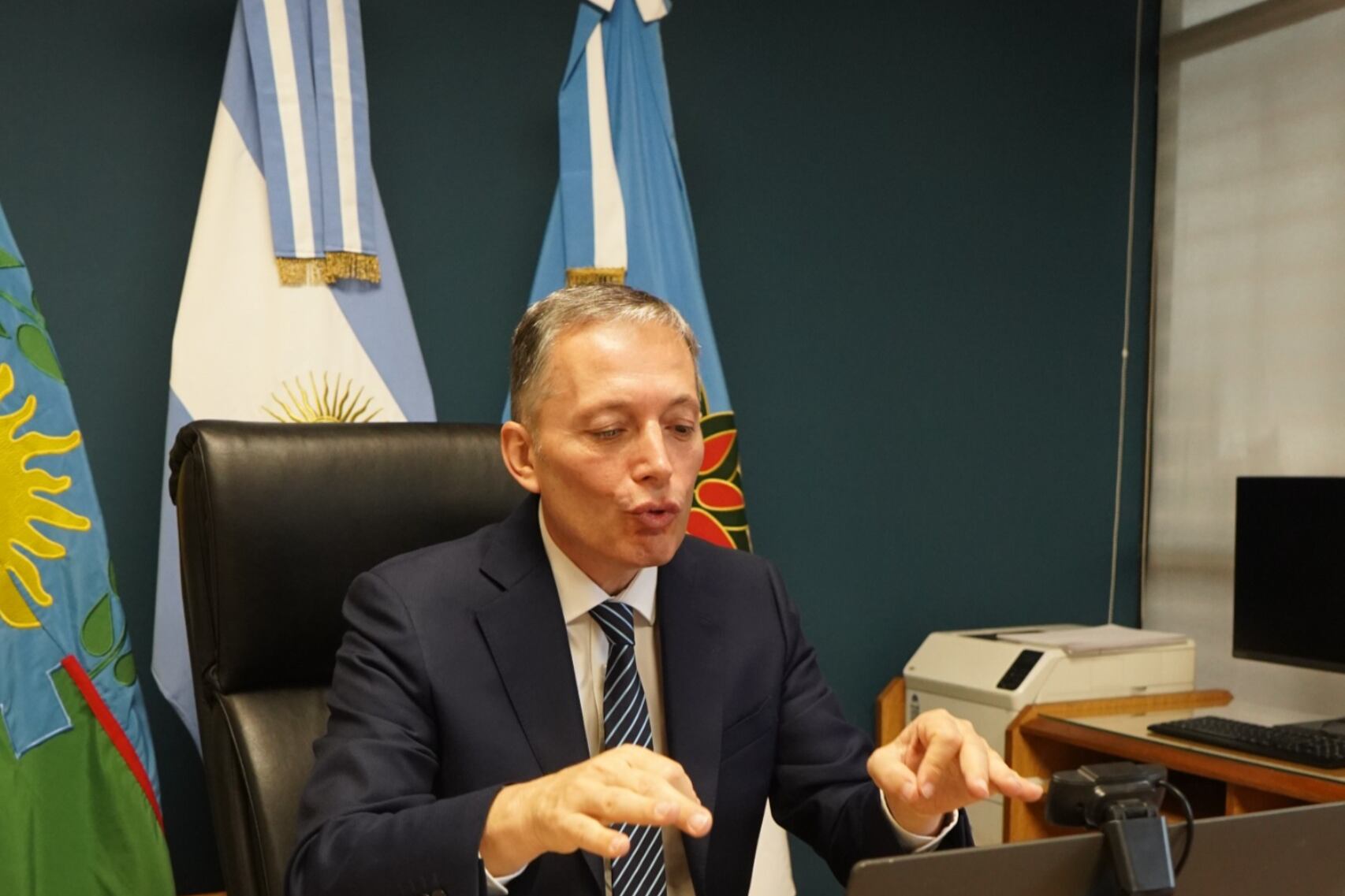 El intendente de Esteban Echeverría, Fernando Gray.