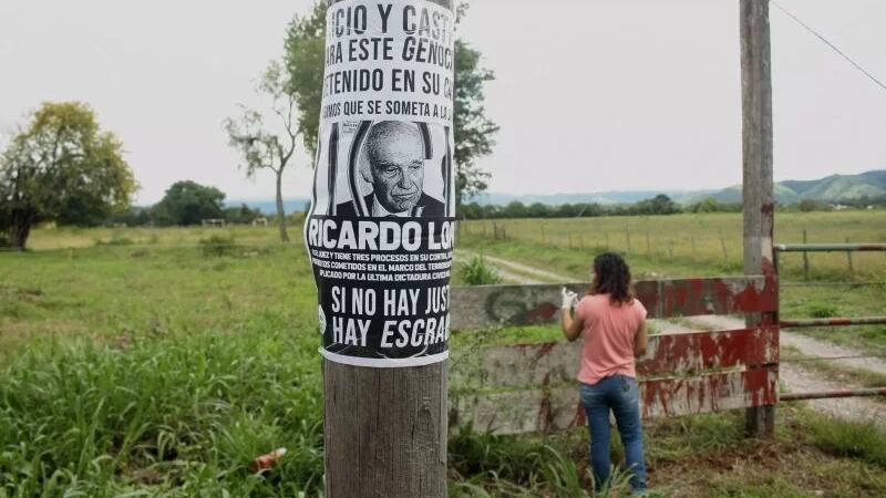 La entrada a la finca de Lona 