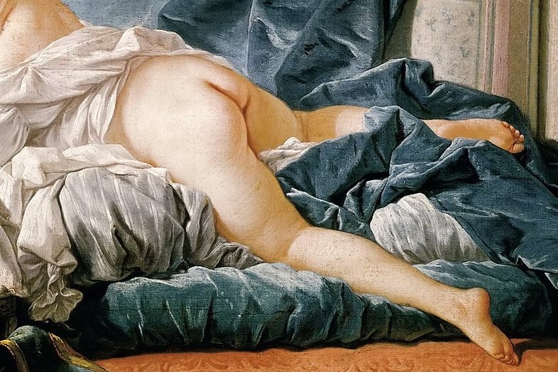 L’Odalisque Brune (fragmento), 1743, de François Boucher