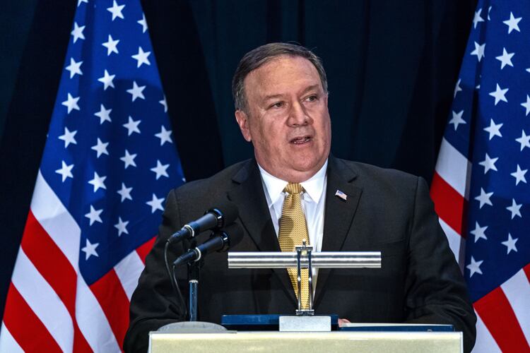 Mike Pompeo, secretario de Estado norteamericano.