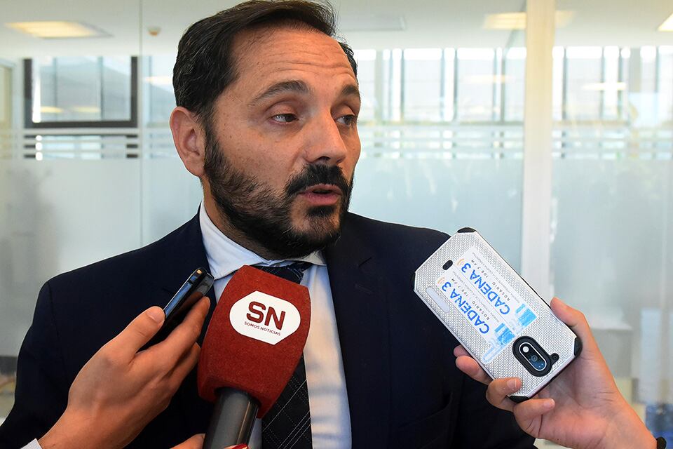 El fiscal Adrián Spelta formuló la acusación.