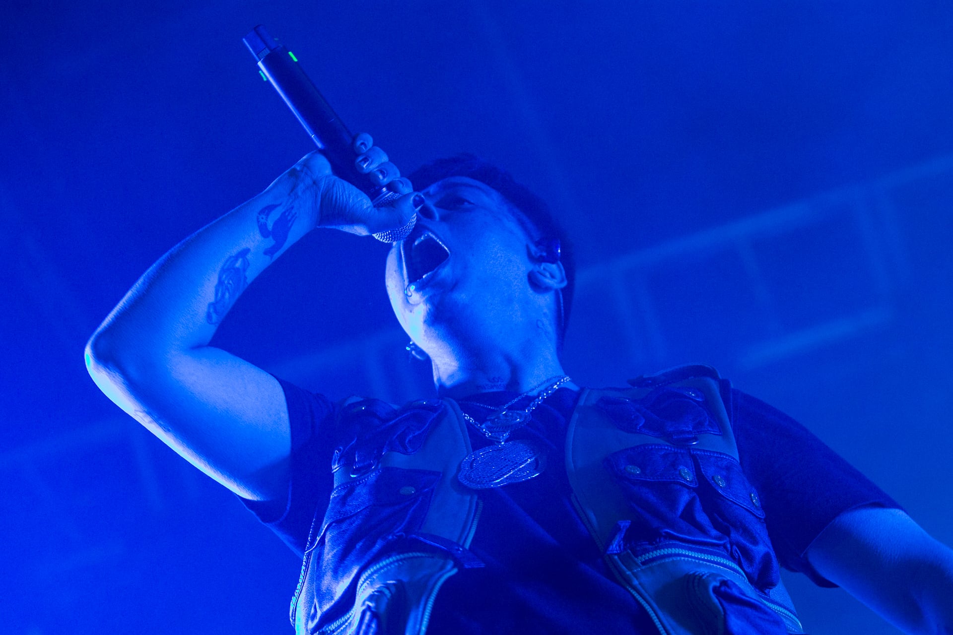 Con su show digital y vertiginoso, Duki sincronizó los relojes de La Nueva Generación, el festival de lo actual.