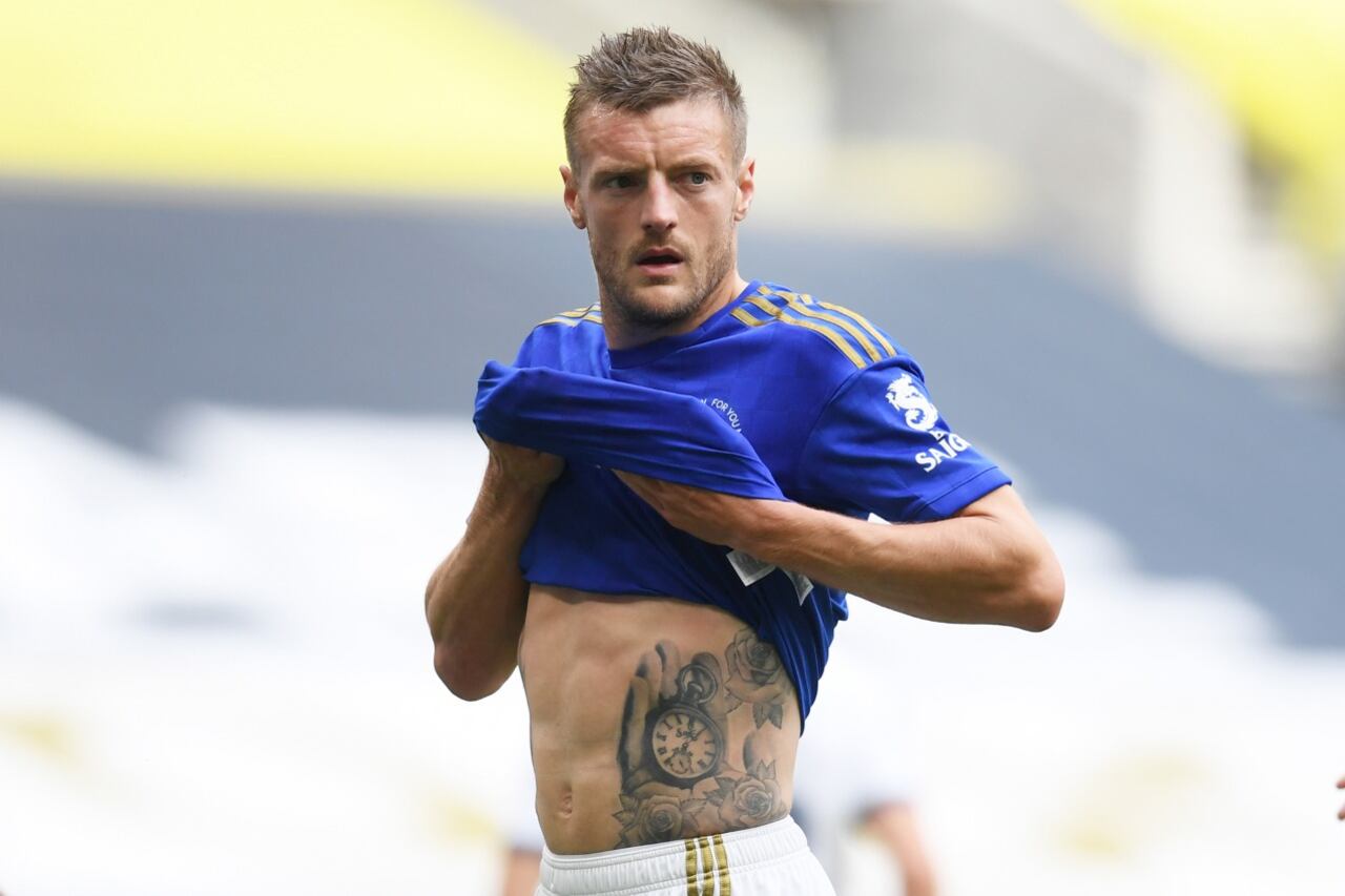 Jamie Vardy, un goleador que triunfó después de los 25 años.