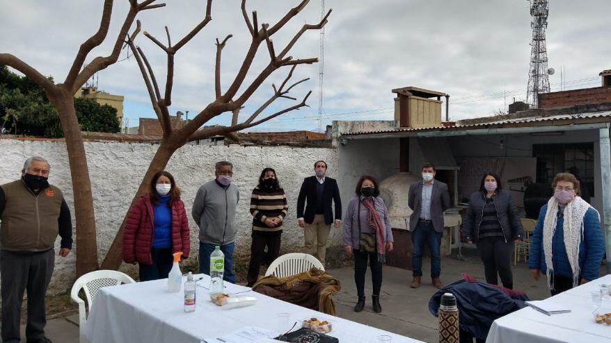 Reunión de la Mesa de Derechos Humanos. 