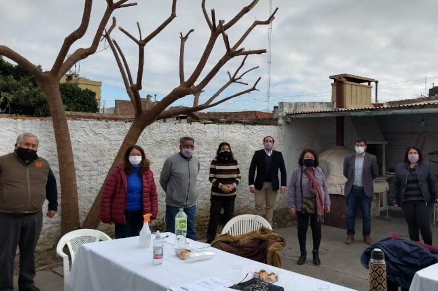 Reunión de la Mesa de Derechos Humanos.