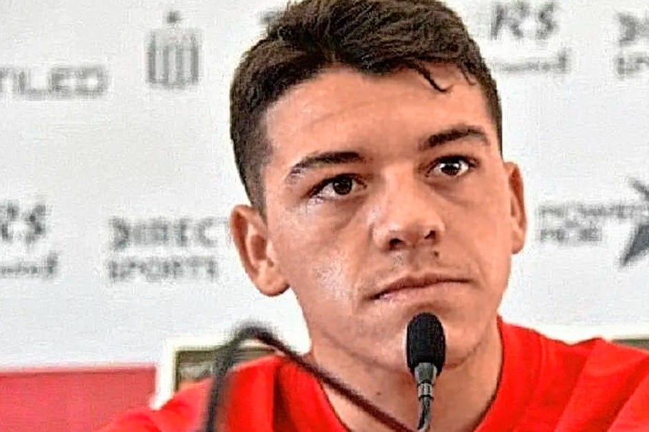 Diego García fue denunciado cuando jugaba en Estudiantes.