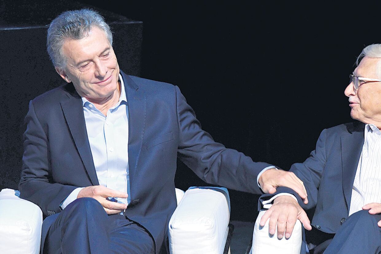 Macri encabezó ayer un acto por el 50º aniversario de la creación del Indec (ver página 11).