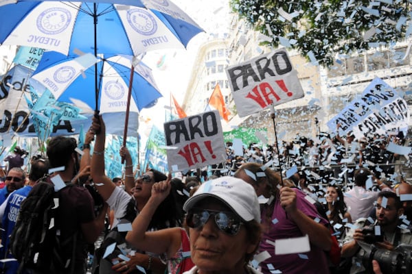 Desde la CGT dijeron que Macri es "el principal responsable" de que haya paro.