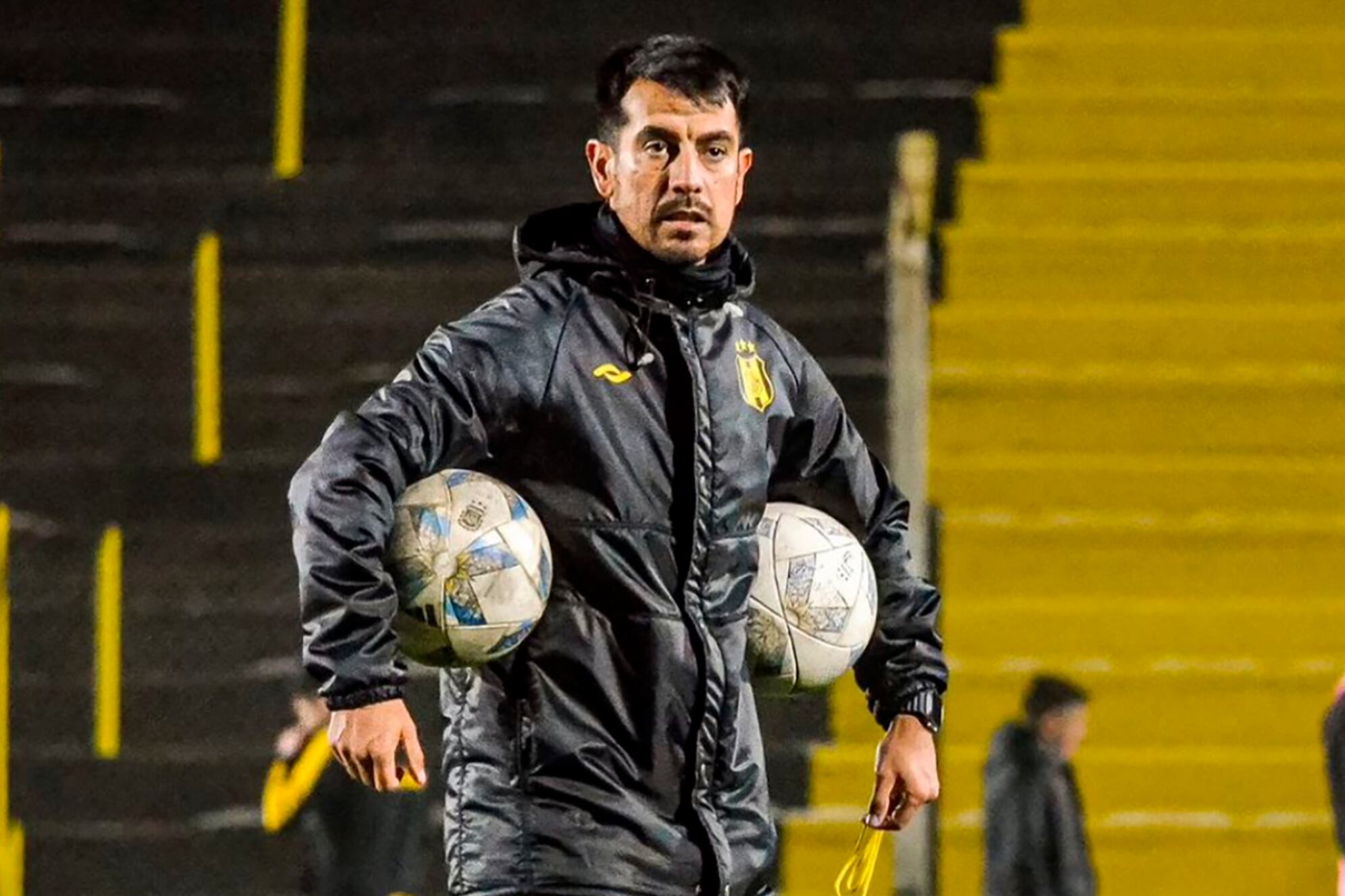 Leandro Gracián, DT de Deportivo Madryn.