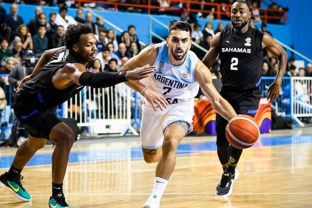 Campazzo en acción, la última vez que se jugó en Mar del Plata. ¿Se repetirá?
