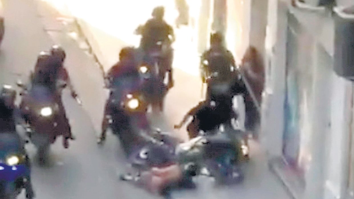 Dante Barisone atropelló con la moto al cartonero Alejandro “Pipi” Rosado.