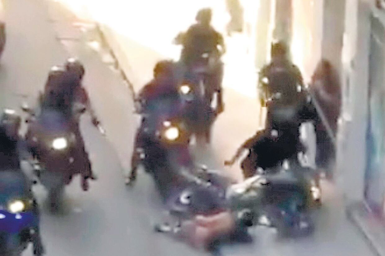 Dante Barisone atropelló con la moto al cartonero Alejandro “Pipi” Rosado.