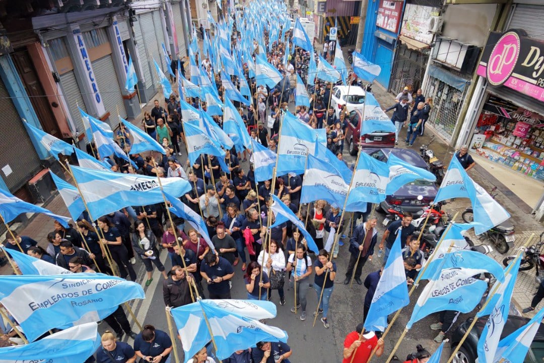 PARO NACIONAL ROSARIO MARCHA MERCANTILES