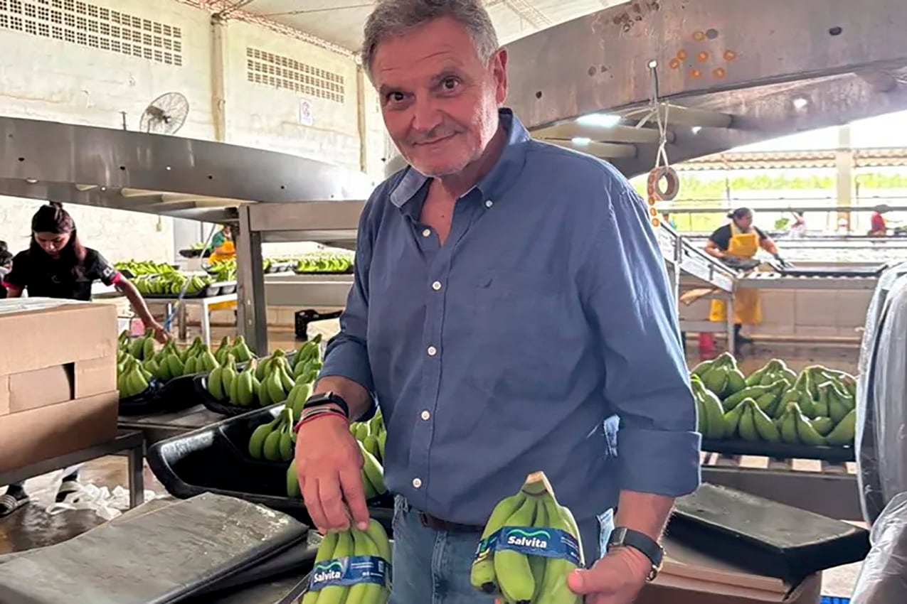 GENTILEZA
Salvador Muñoz productor banana